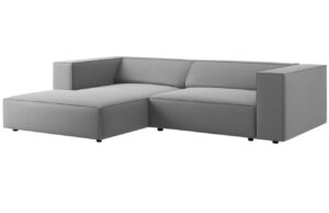 Cosmopolitan Design Sametová rohová pohovka Arendal 224 cm