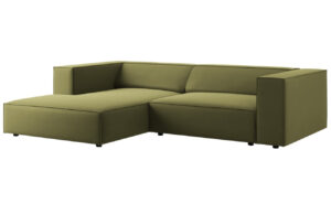 Cosmopolitan Design Sametová rohová pohovka Arendal 224 cm