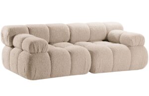 Micadoni Bouclé pohovka Bellis 188 cm