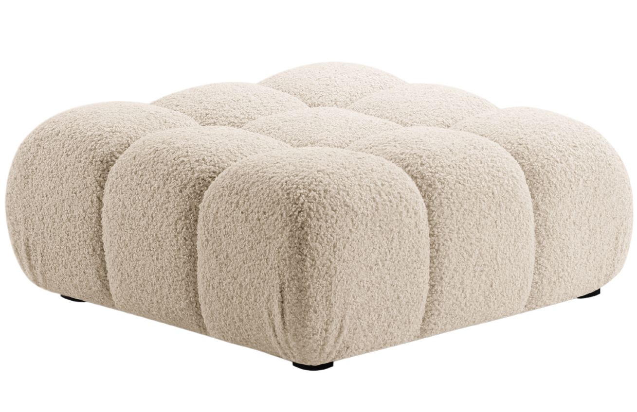 Micadoni Bouclé podnožka Bellis 94 x 94 cm