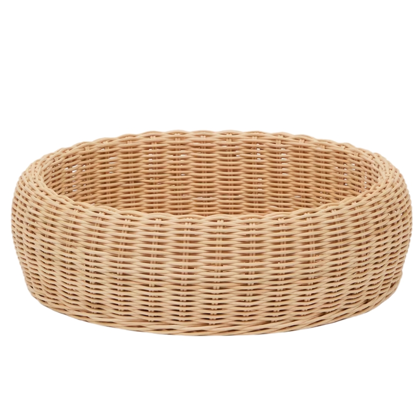 Ratanová dekorativní miska Kave Home Zilna ⌀ 38 cm