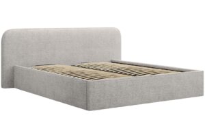 Micadoni Bouclé postel Elizabeth 160 x 200 cm s úložným prostorem
