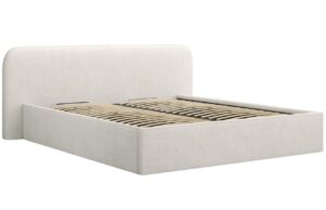 Micadoni Bouclé postel Elizabeth 160 x 200 cm s úložným prostorem