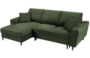 Cosmopolitan Design Manšestrová rozkládací pohovka Kyoto 241 cm