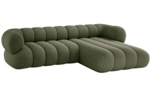 Cosmopolitan Design Zelená rohová pohovka Koge 270 cm