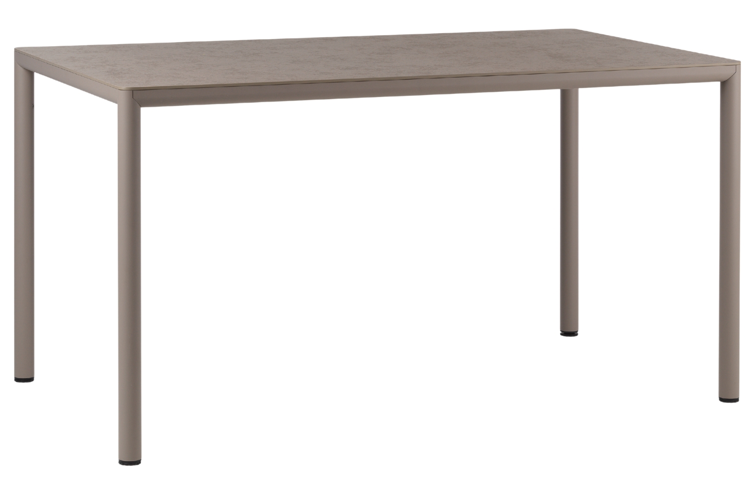 Nardi Béžovošedý zahradní stůl Piave 140 x 80 cm