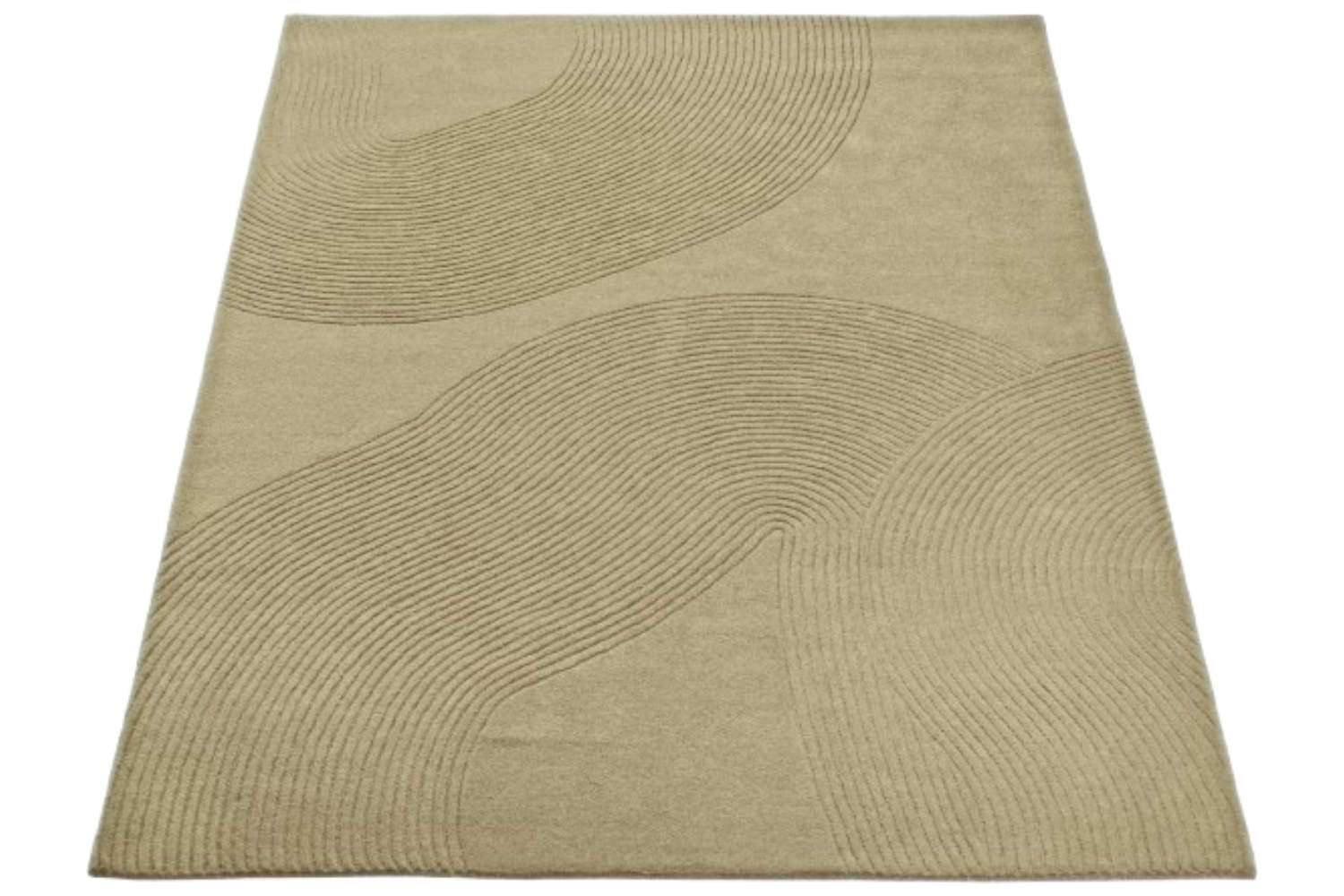 Bolia Béžový vlněný koberec Zen 200 x 300 cm