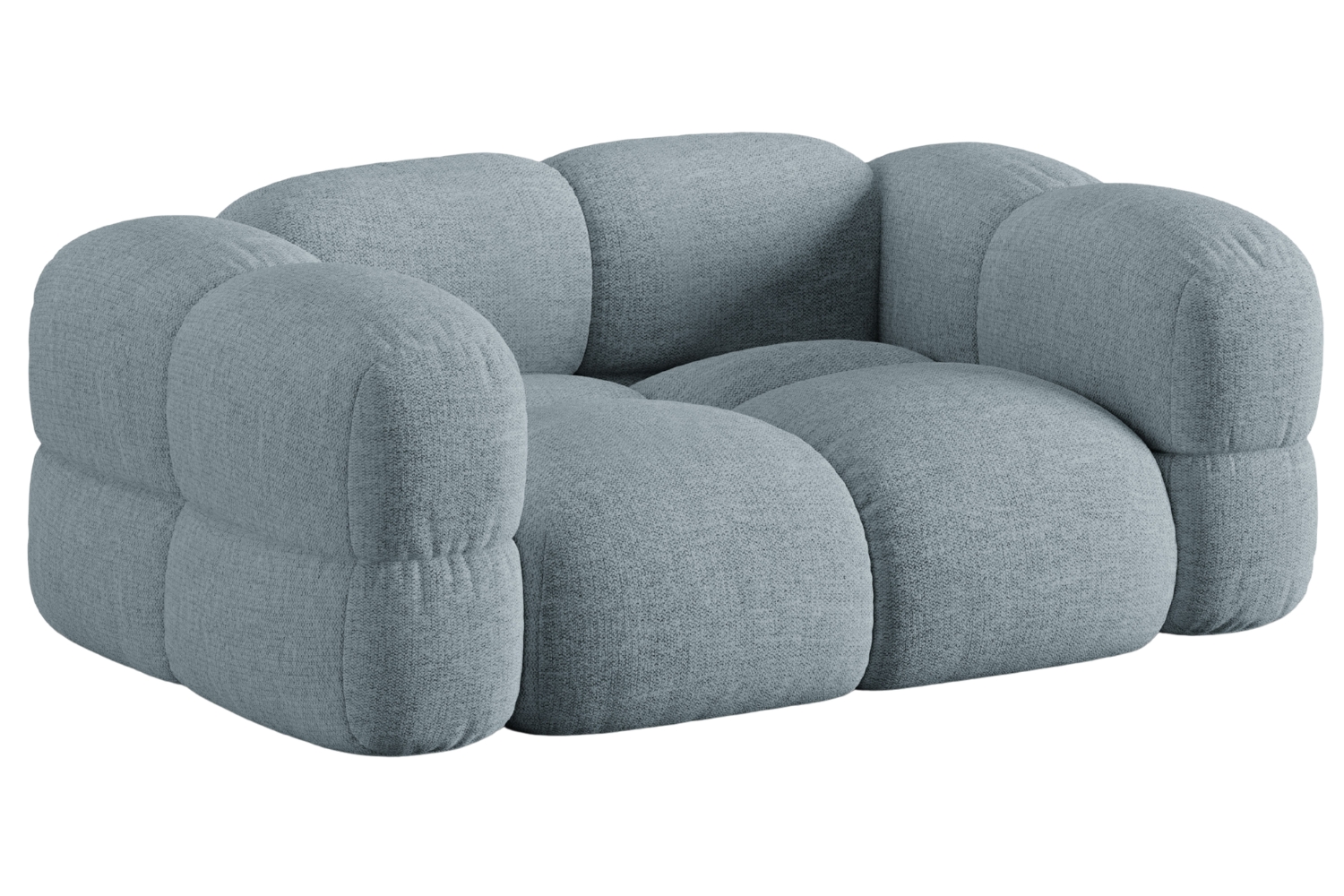 Cosmopolitan Design Světle modrá dvoumístná pohovka Loretto 180 cm