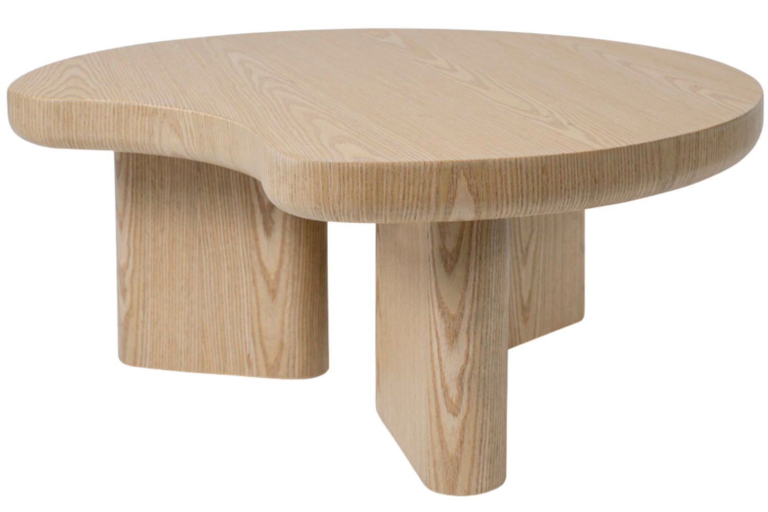 Somcasa Dubový konferenční stolek Jerome 80 x 65 cm