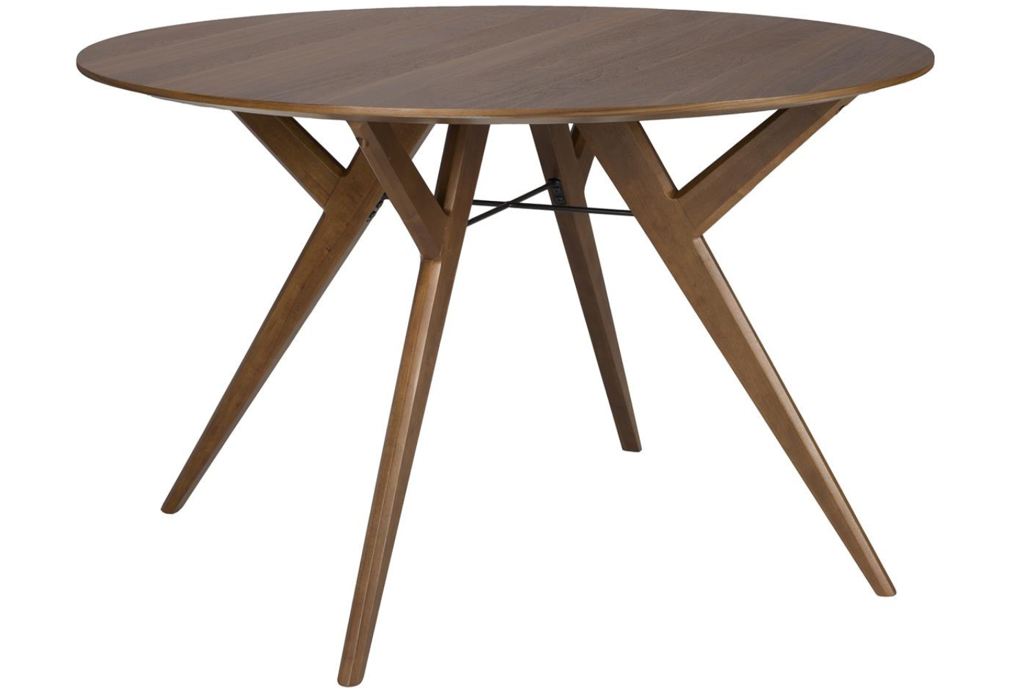 Zuiver Hnědý ořechový jídelní stůl IJVER ø 120 cm